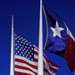 Texas Flag with Appliqued Star & Sewn Stripes