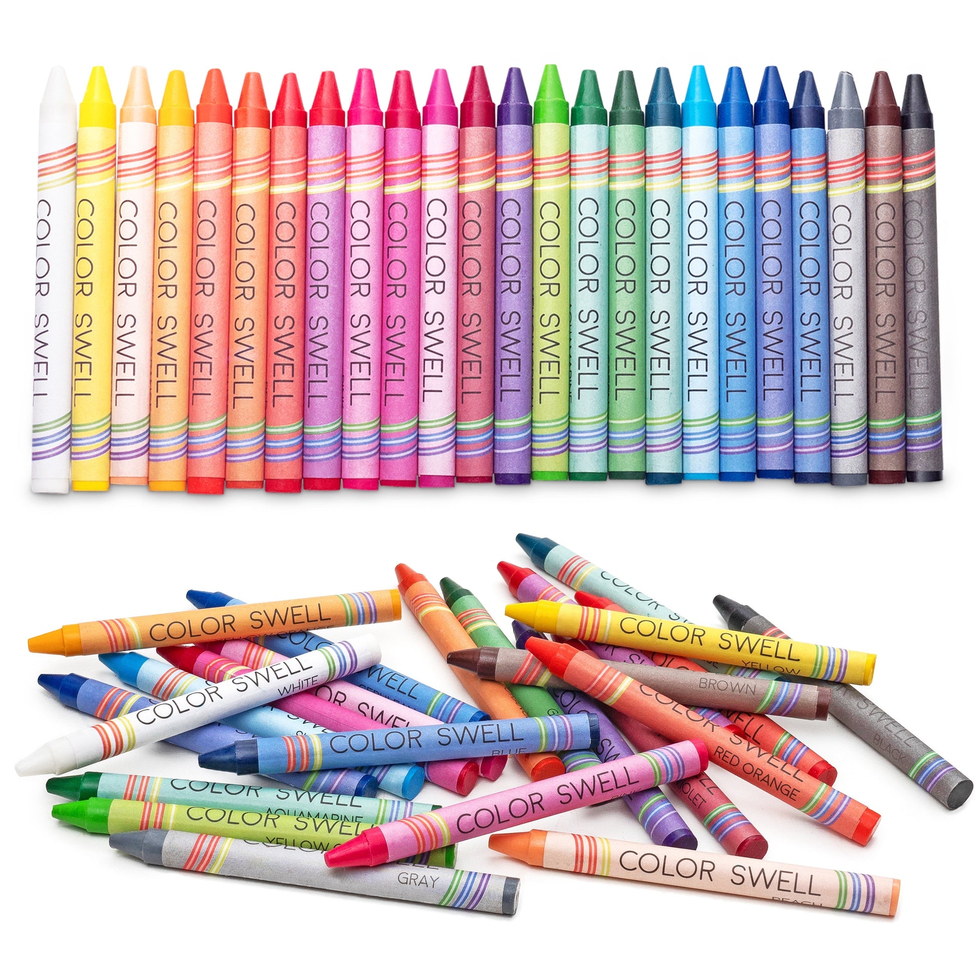 Color Swell Bulk Crayon (36 Packs, 864 Crayons) Color Swell