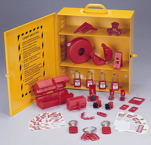 Ideal 44-975 34Pc Lockout/Tagout Station