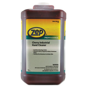 Zep Professional Cherry Industrial Hand Cleaner, Cherry, 1 gal Bottle, 4/Carton