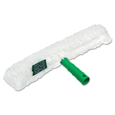 Unger¨Original Strip Washer with Green Nylon Handle, White Cloth Sleeve, 18" Wide Blade