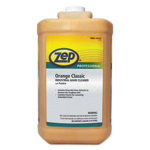 Zep Professional Industrial Hand Cleaner, Orange, 1 gal Bottle, 4/Carton