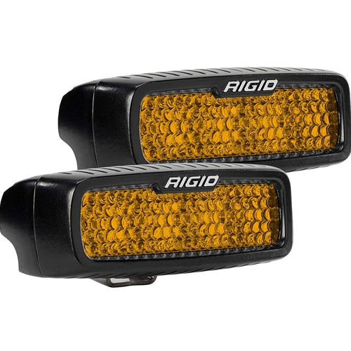 Diffused Rear Facing High/Low Surface Mount Yellow Pair SR-Q Pro RIGID Industries