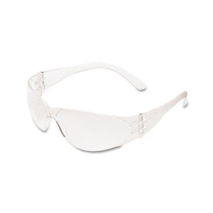 MCR SafetyChecklite Scratch-Resistant Safety Glasses, Clear Lens