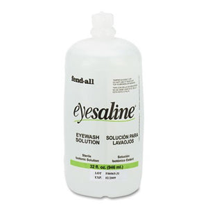 HoneywellFendall Eyesaline Eyewash Saline Solution Bottle Refill, 32 oz Bottle