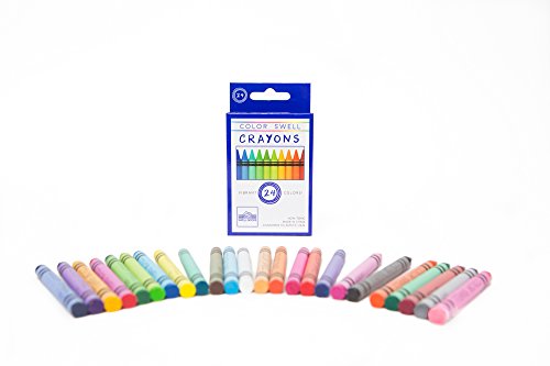 Color Swell Neon Crayon Pack - One Box of Fun Neon Crayons (8 Crayons per Box)