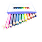 Color Swell Colored Pencil Pack 12 Count Assorted Vibrant Pre-Sharpened Colors Color Swell