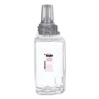 GOJO¨Clear and Mild Foam Handwash Refill, For ADX-12 Dispenser, Fragrance-Free, 1,250 mL Refill, 3/Carton