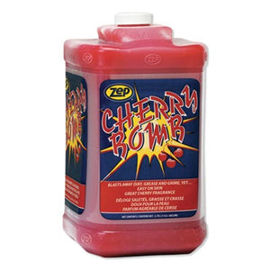 Zep Cherry Bomb Hand Cleaner, Cherry Scent, 1 gal Bottle, 4/Carton