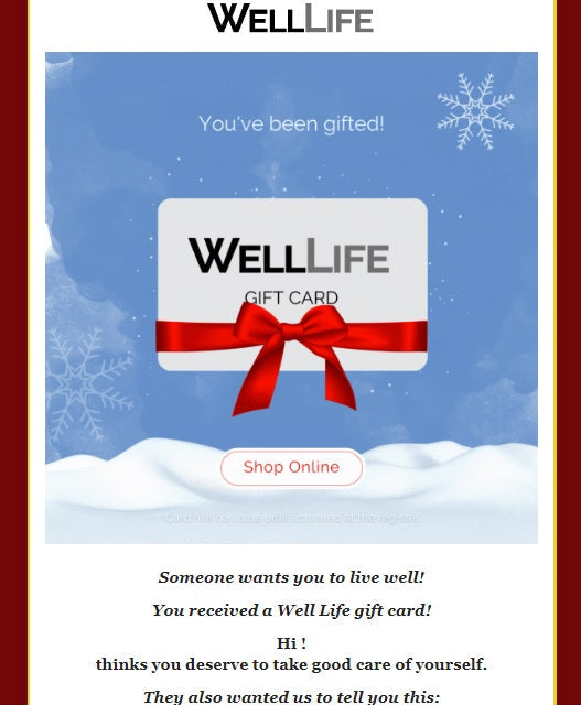 Well Life Gift Card