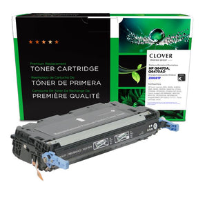 Clover Imaging Remanufactured Black Toner Cartridge for HP 501A (Q6470A)