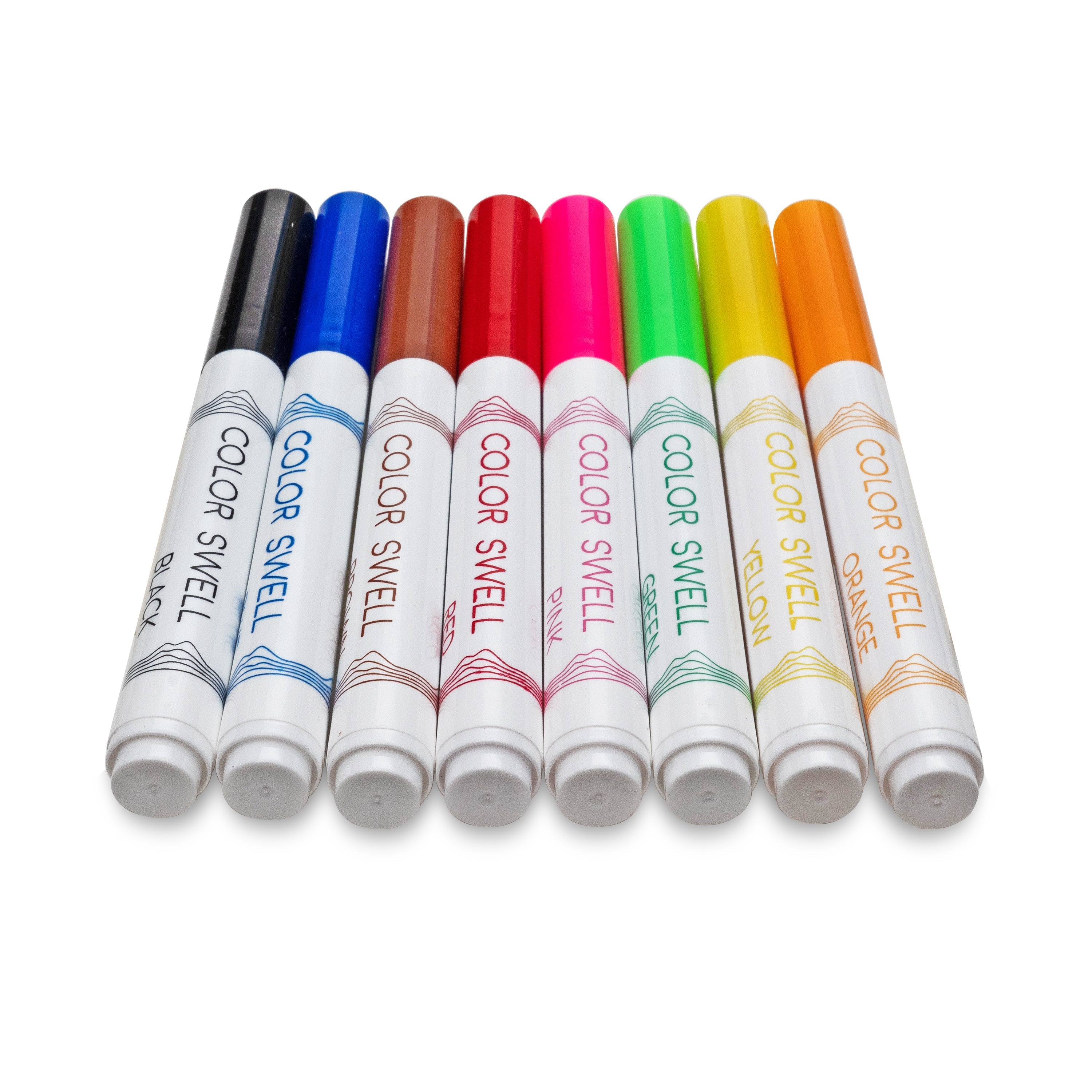 Color Swell Bulk Marker Pack (18 Packs, 8 Markers/Pack) Color Swell