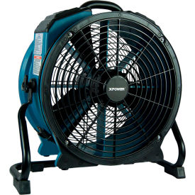 XPOWER Stackable Axial Fan With 3-Hour Timer, Variable Speed, 1/3 HP, 3600 CFM