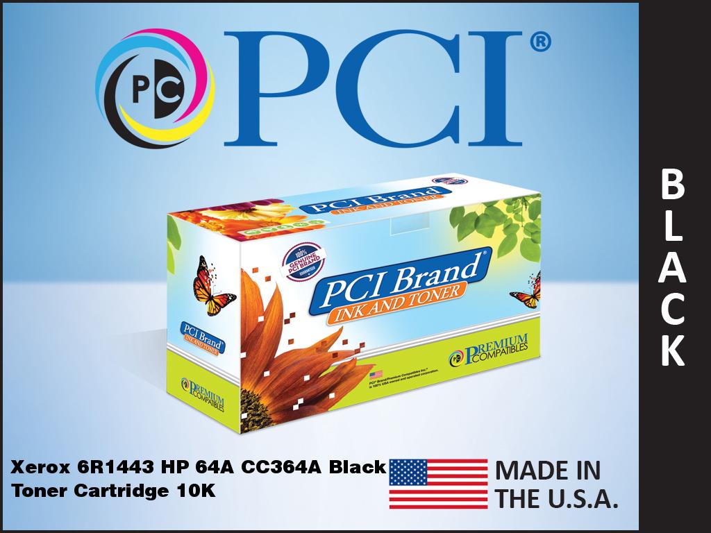PCI Sustainable Xerox 006R01443 USA Made HP 64A CC364A