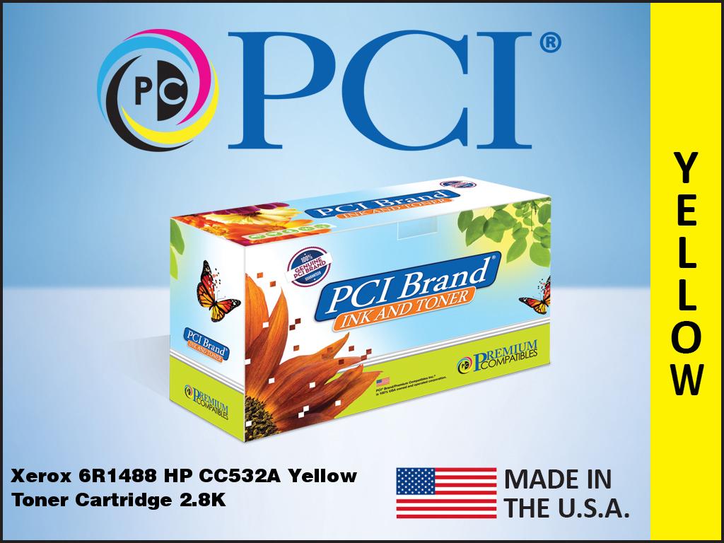 PCI Sustainable Xerox 006R01488 USA Made HP 304A CC532A