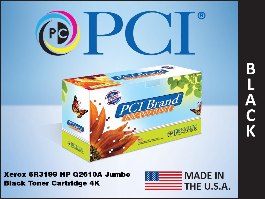 PCI Sustainable Xerox 006R03199 USA Made HP 10A Q2610AJ