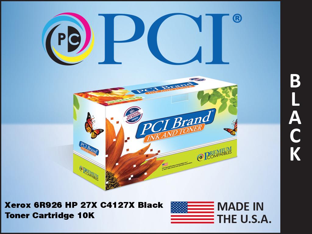 PCI Sustainable Xerox 006R00926 USA Made HP 27X C4127X