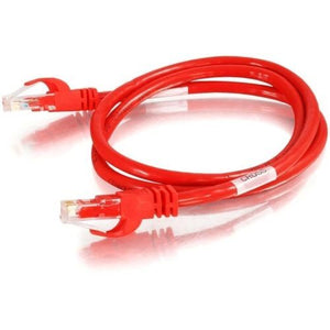 C2G-14ft Cat6 Snagless Crossover Unshielded (UTP) Network Patch Cable - Red
